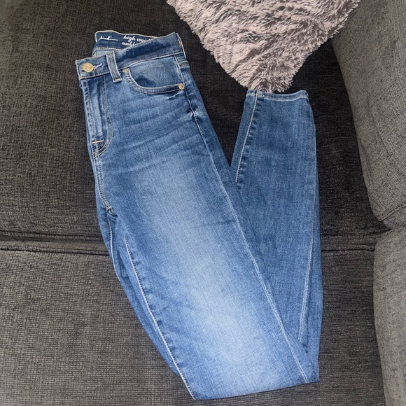 New 7 For All Mankind High Waisted Gwenevere Jeans Size 24 - Picture 1 of 4